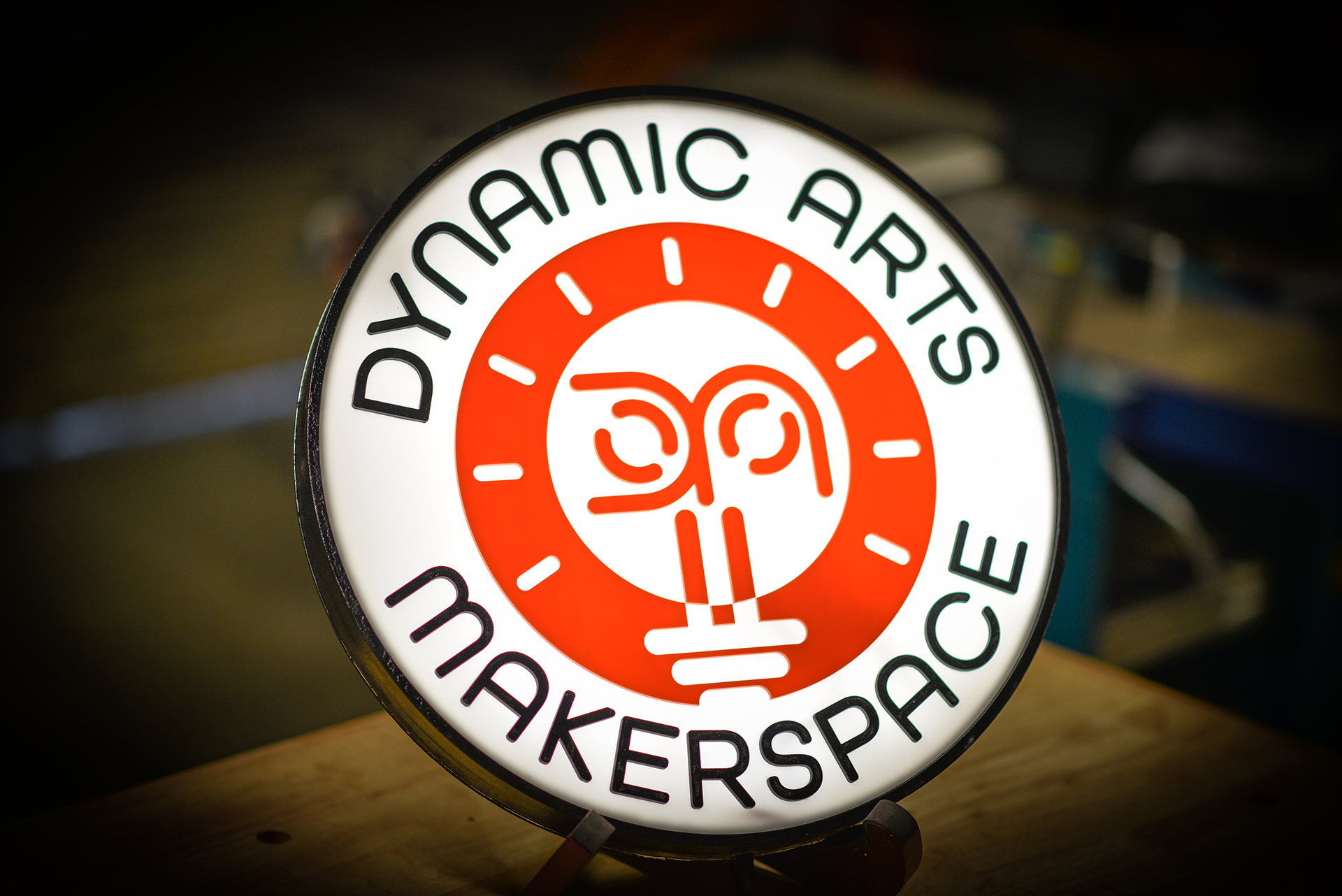 Dynamic Arts Makerspace Sign — image 1 of 2
